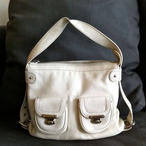 Marc Jacobs White Leather Shoulder Bag